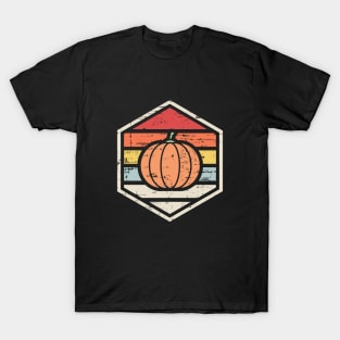 Retro Badge Pumpkin T-Shirt